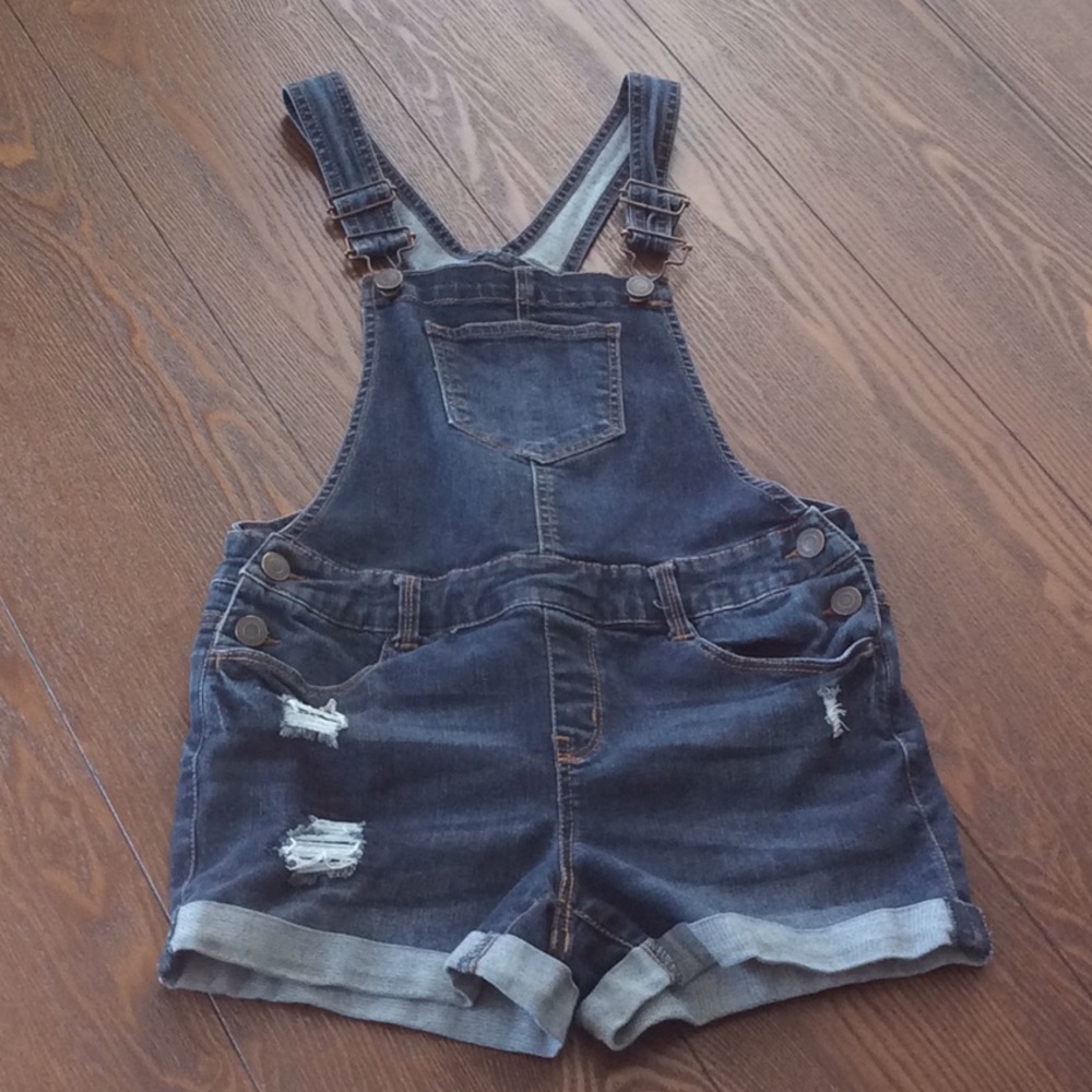 SO Jean short Overalls!